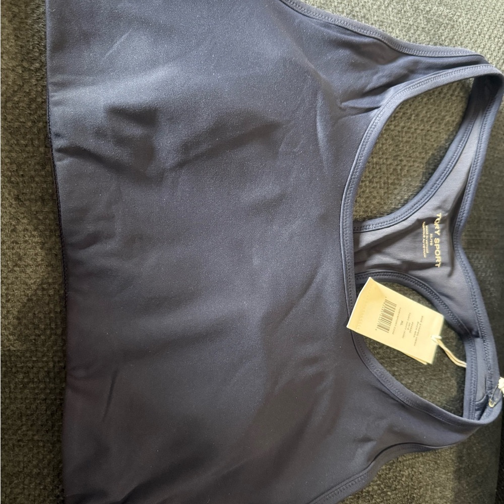Navy Blue Sports Bra